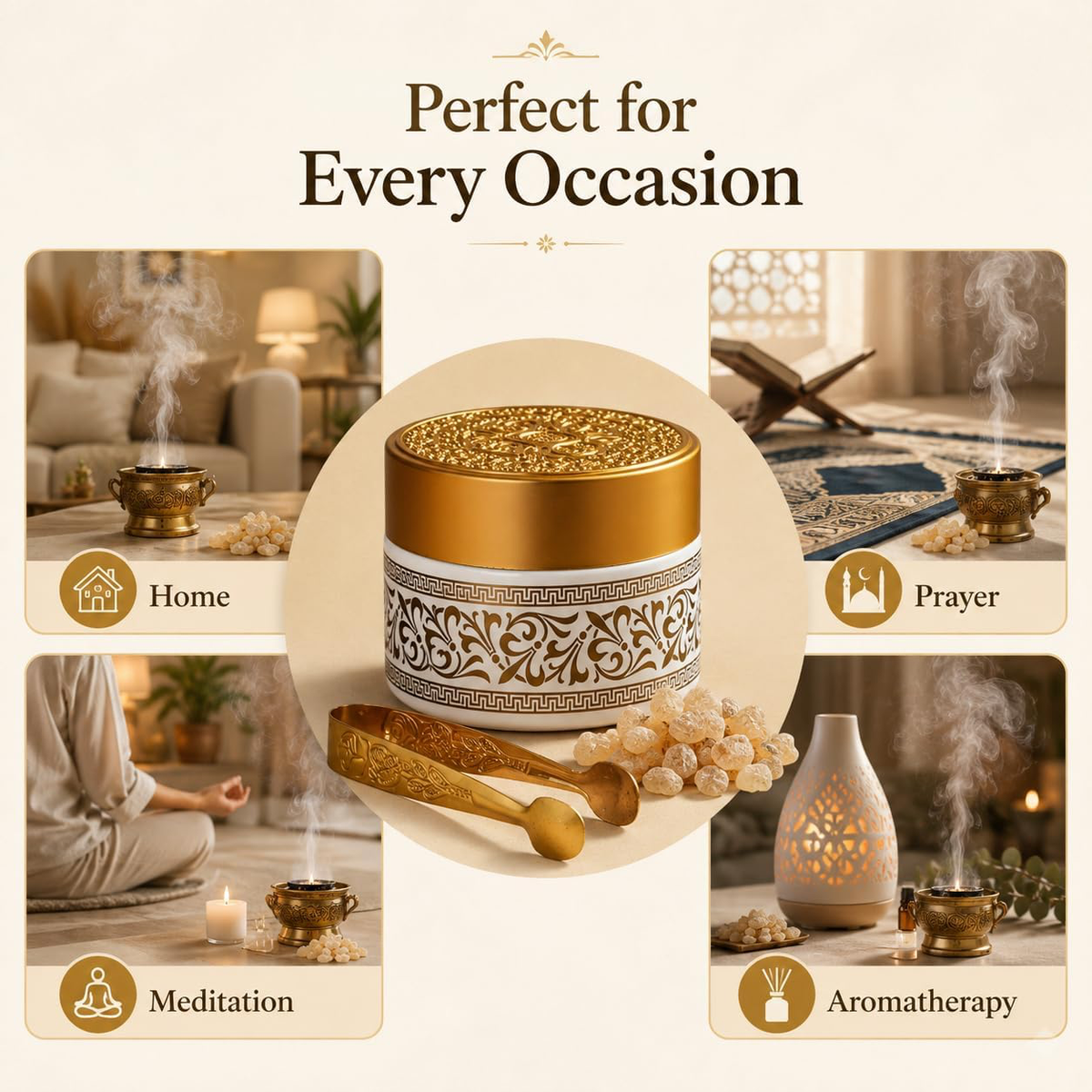 Hojari Luban (Frankincense) Resin Chunks 65g | Premium Omani Boswellia Sacra-7