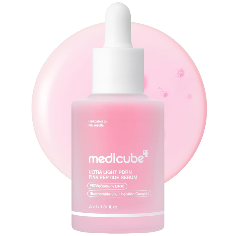 medicube PDRN Pink Peptide Serum with Salmon DNA, 1.01 fl. Oz-1