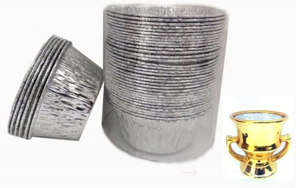Bakhoor Burner Aluminium Cups 40 Pcs Set-3