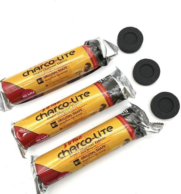 Harbour Delights - Bakhoor Coal 40 mm- 80 Pcs (8 Rolls) فحم بخور-5