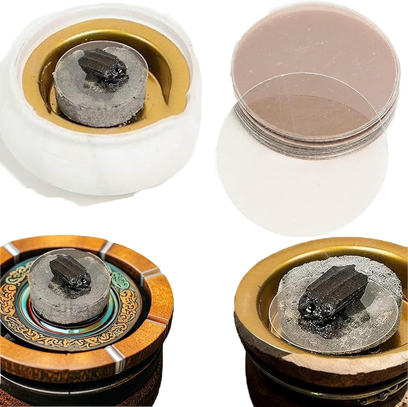 Mica Plate 40 pcs, Mica Plate for Oud Bakhoor-5