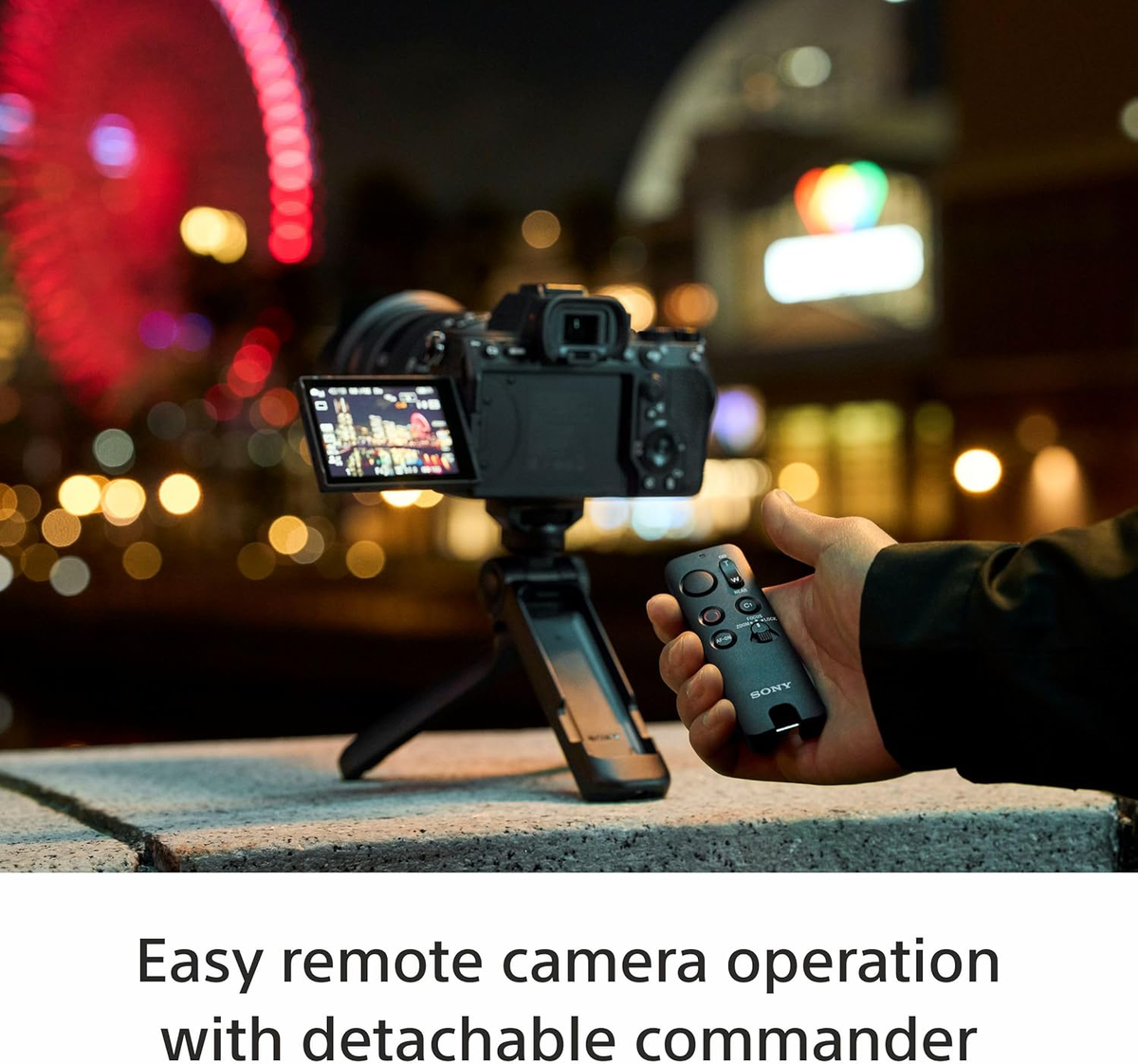 Sony GP-VPT3 Wireless Bluetooth Shooting Grip and Tripod-3