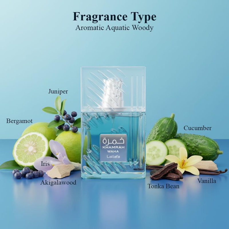 Lattafa Khamrah Waha | EDP - Unisex | 100 ML-3