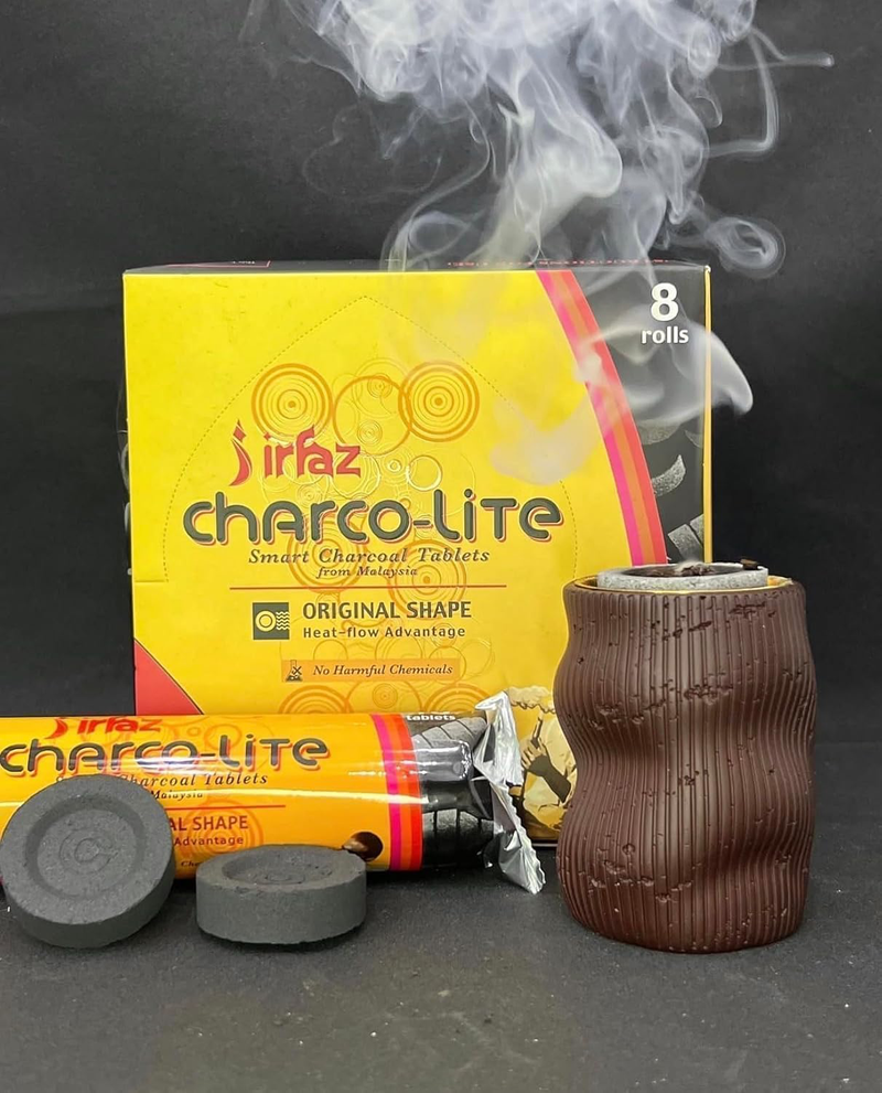 Harbour Delights - Bakhoor Coal 40 mm- 80 Pcs (8 Rolls) فحم بخور-3