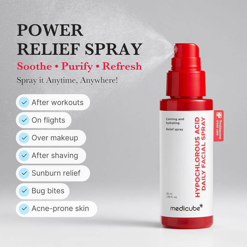 medicube Power Soothing Spray with Hypochlorous Acid, 1.69 fl.oz-5