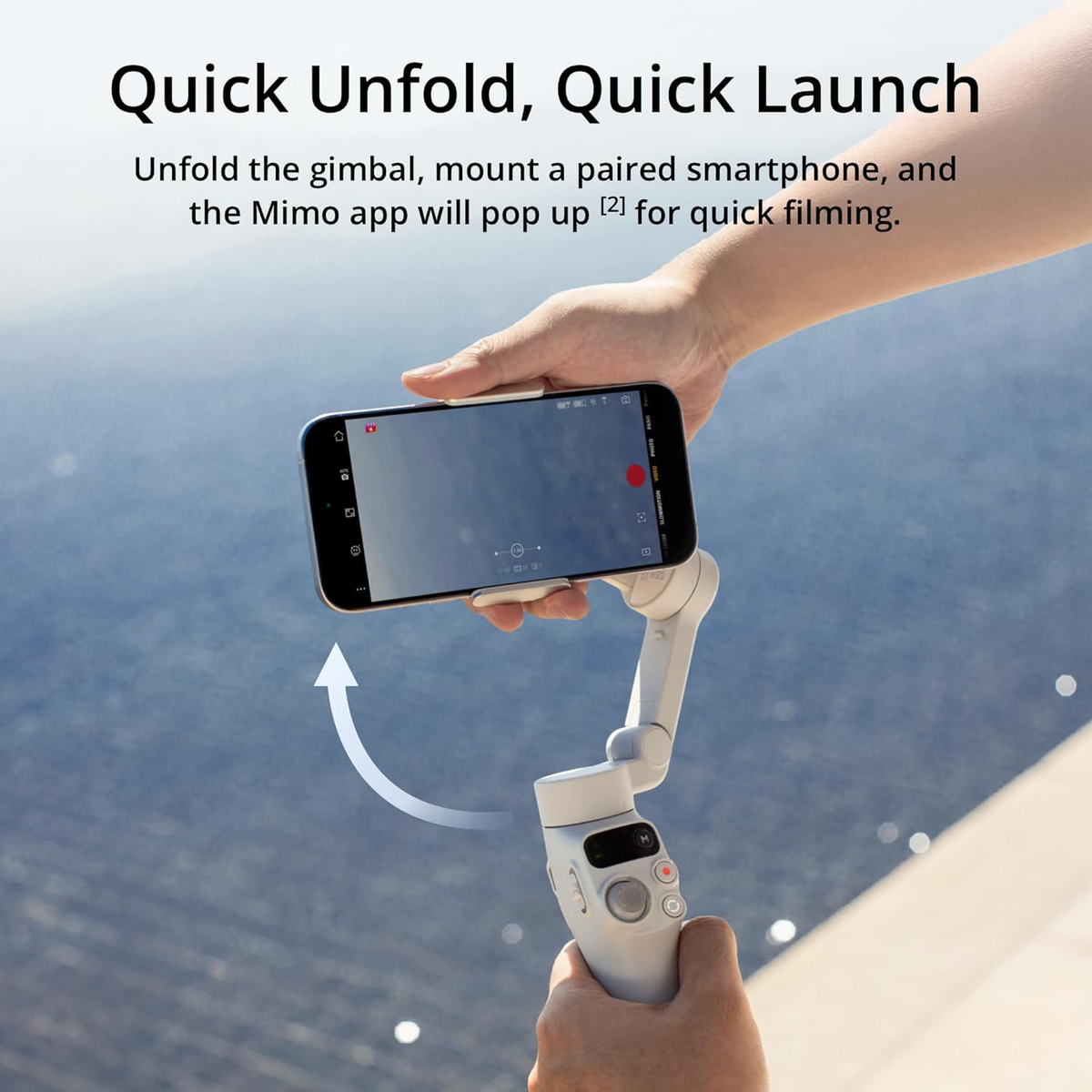DJI Osmo Mobile 7 Gimbal Stabilizer for iPhone, Android, Built-in Tripod-4