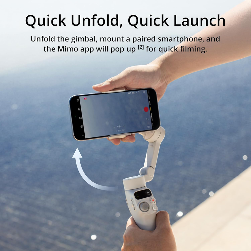 DJI Osmo Mobile 7 Gimbal Stabilizer for iPhone, Android, Built-in Tripod-4