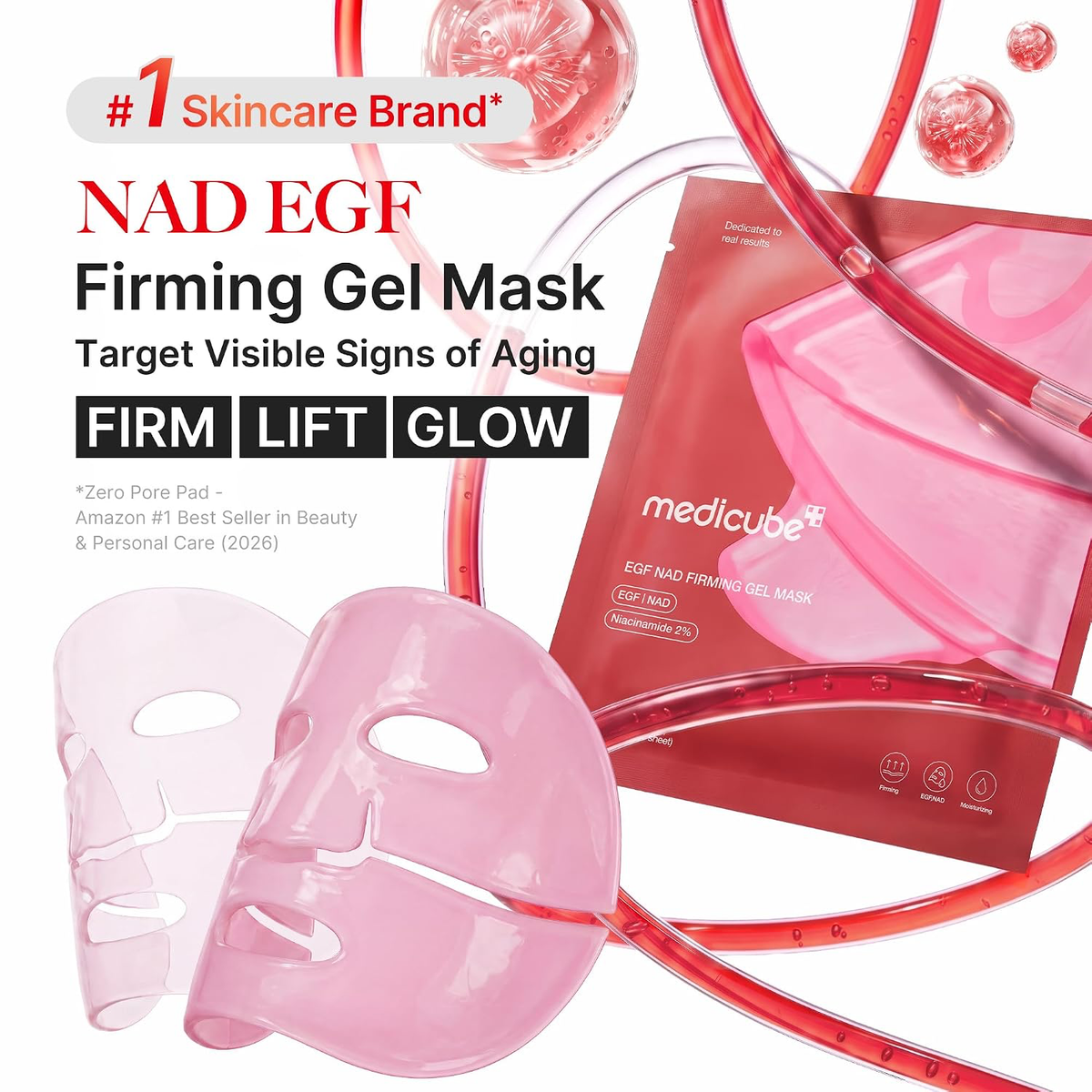 medicube Jelly Gel Mask with Firming NAD EGF | Overnight Face Mask-2