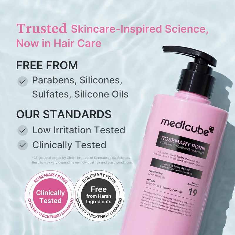 medicube Rosemary PDRN Clarifying Thickening Shampoo, 13.52 fl.oz-3