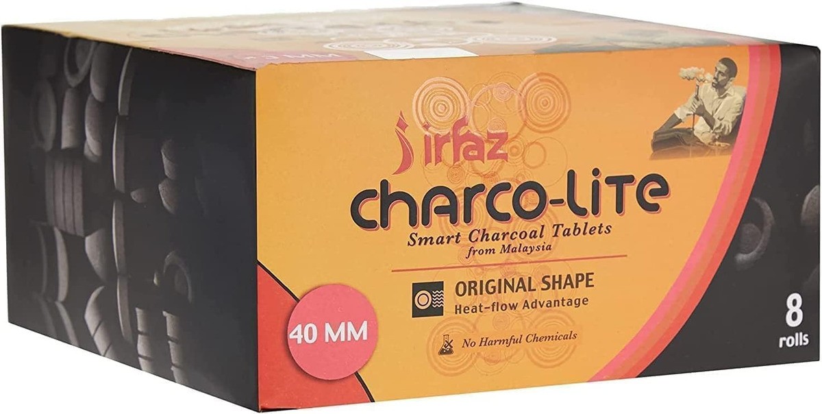 Harbour Delights - Bakhoor Coal 40 mm- 80 Pcs (8 Rolls) فحم بخور-1