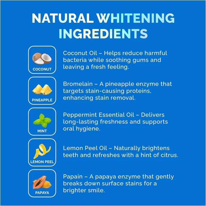 Pop On Teeth Whitening Strips – Peroxide-Free for Sensitive Teeth & Gums | Mint Flavor | 14 Strips / 7 Treatments-5