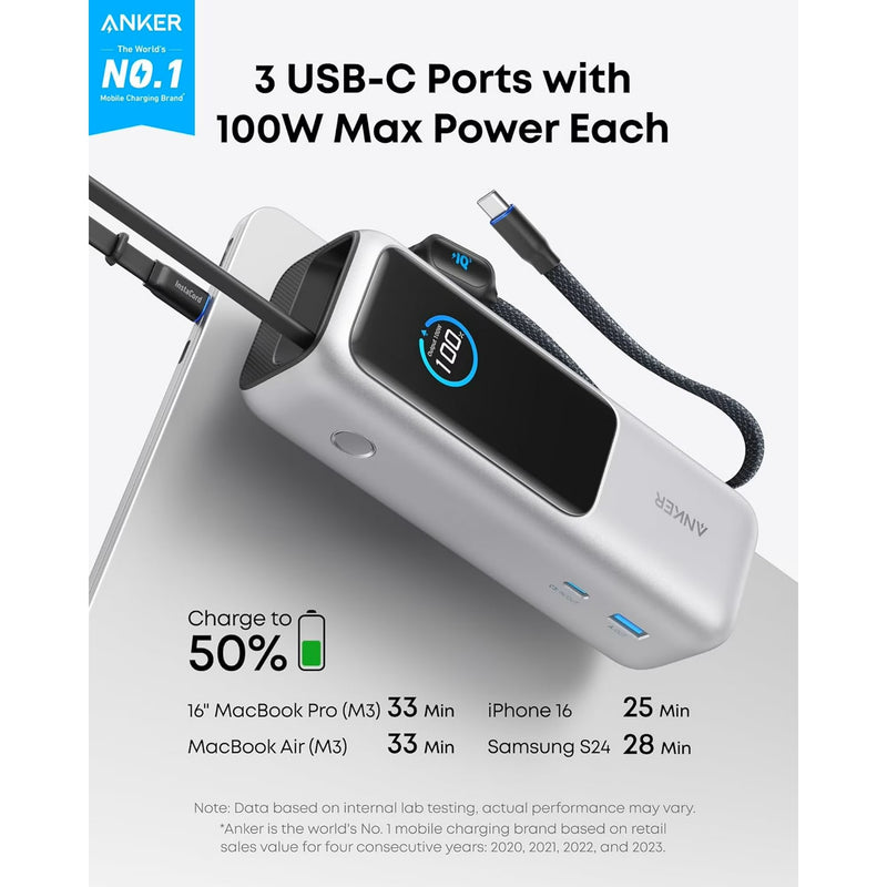 Anker Laptop Power Bank, 25,000mAh Portable Charger-2
