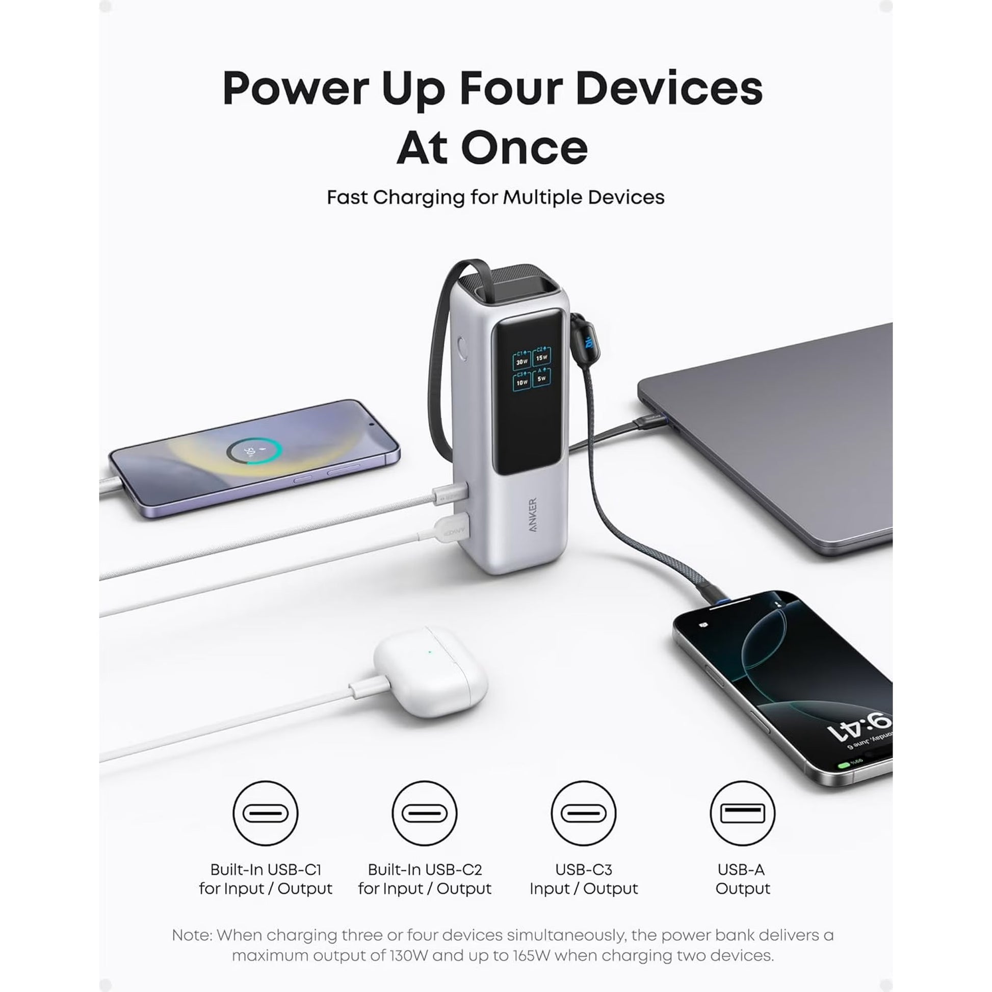 Anker Laptop Power Bank, 25,000mAh Portable Charger-4